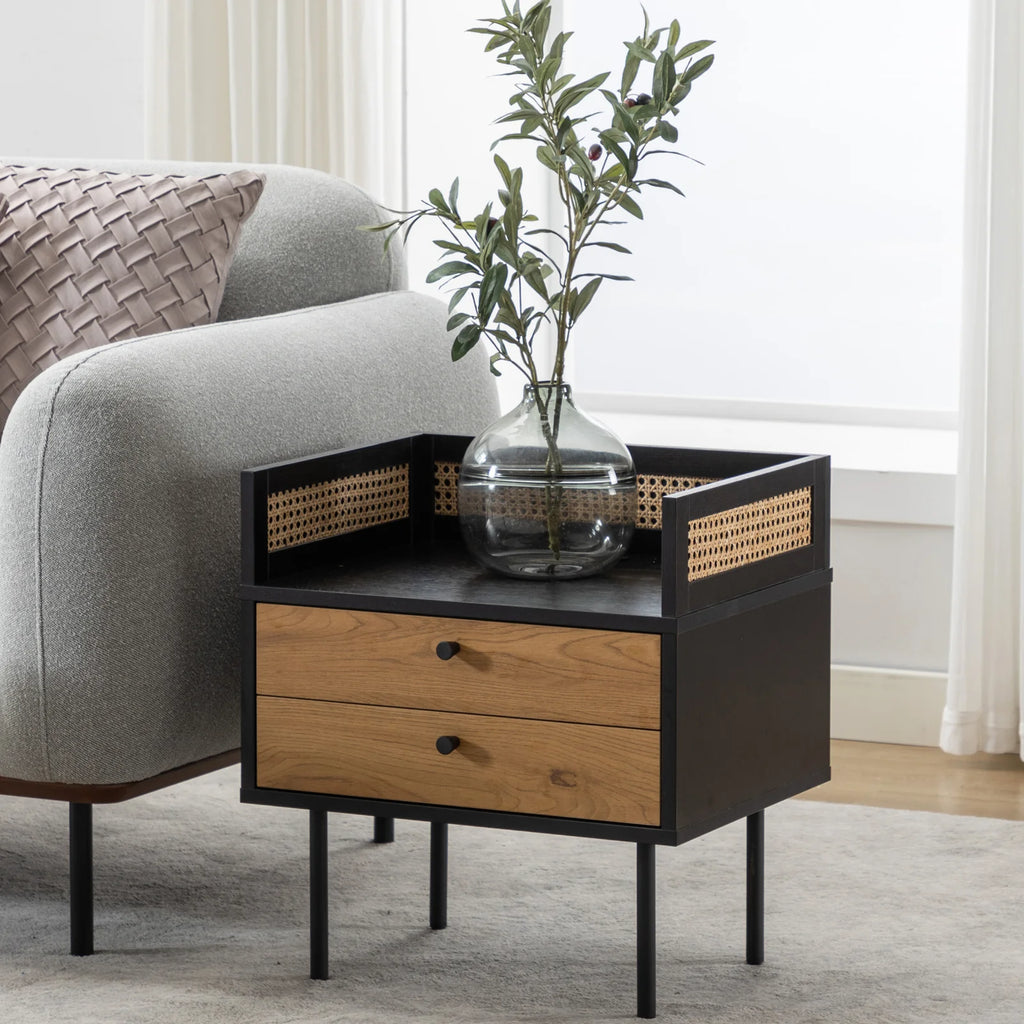 What are some ideas for styling your square end table