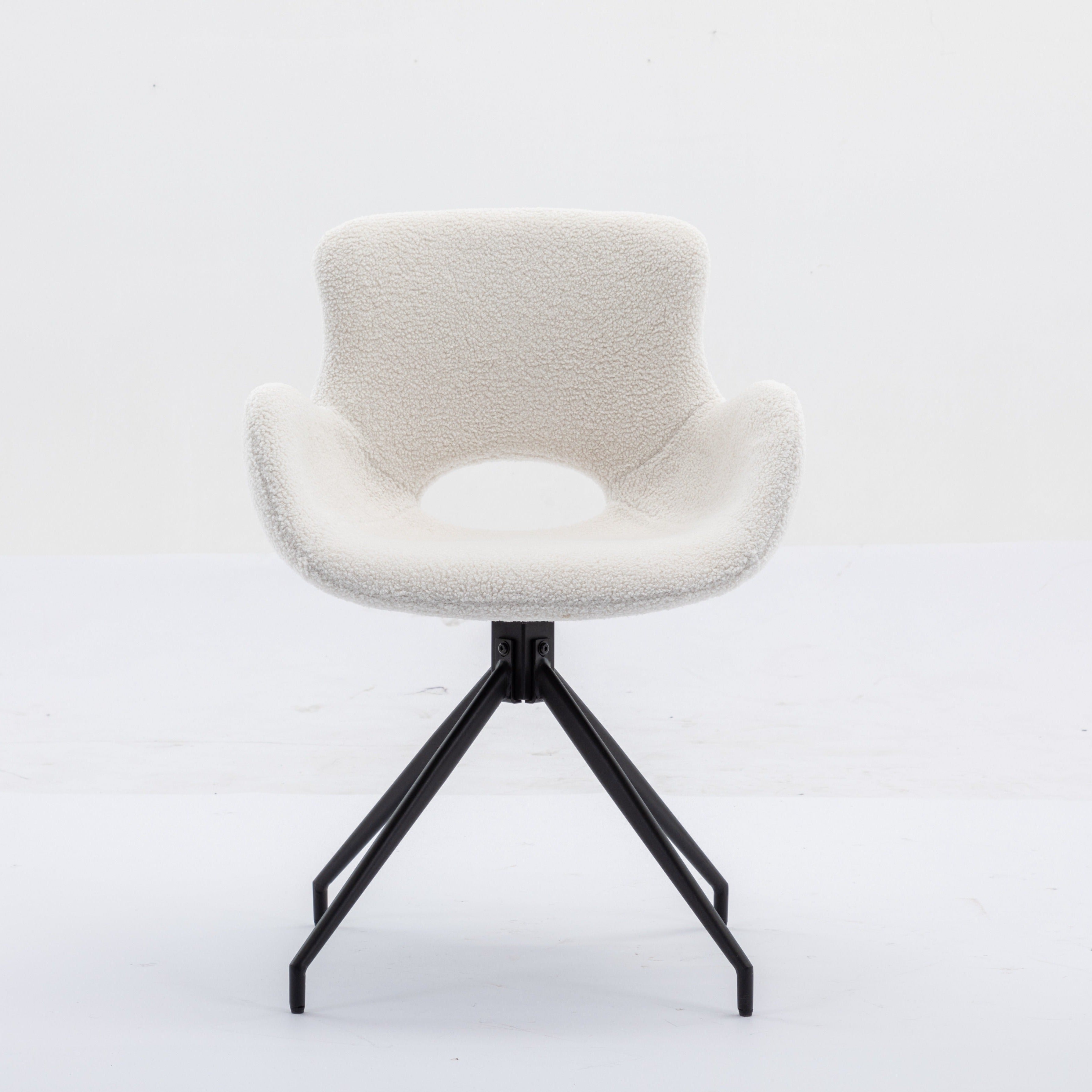 Velvet Upholstered Dining Chairs Arm Chair With Back (Set of 2)